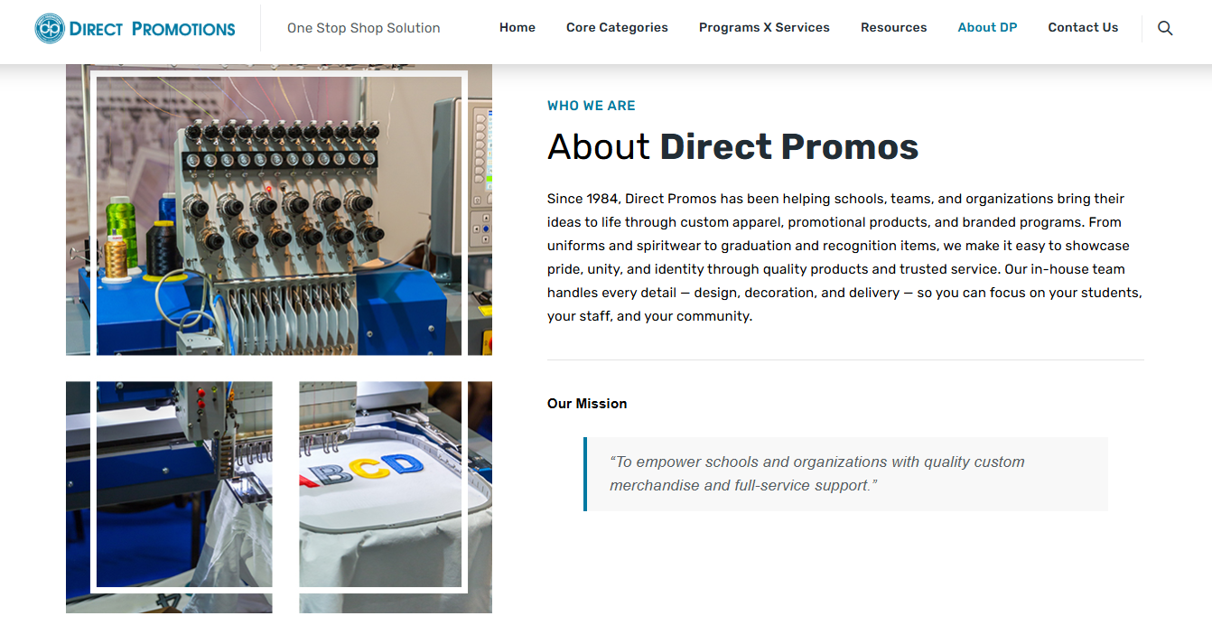 DIrect Promos About us
